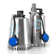 污水提升器污水泵进口品牌泽尼特不锈钢系列潜水电泵136216