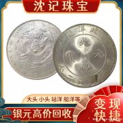 沈记 银圆钱币正规回收 袁大头拍图在线估价
