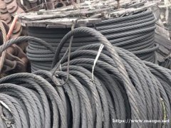 专业回收钢丝绳旧物质
